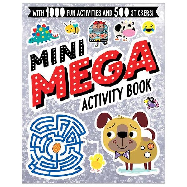 Mini Mega Activity Book - Silver