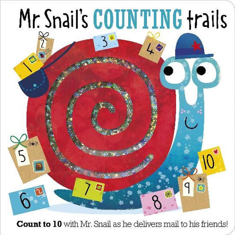 Mr. Snail's Counting Trails Book