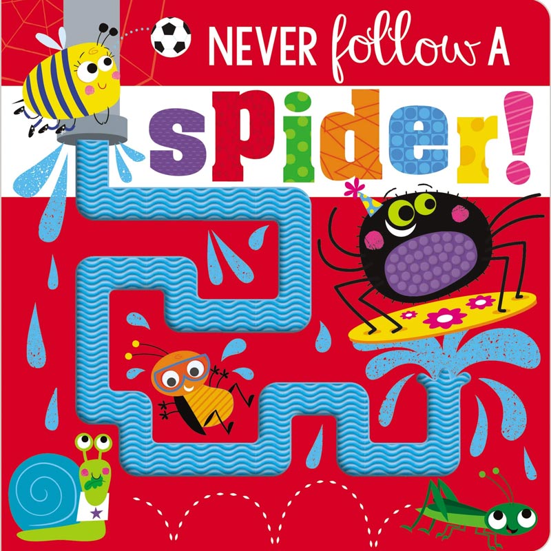 Never Follow a Spider Book