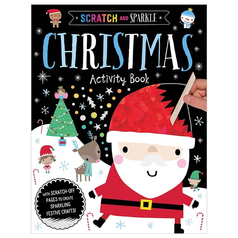 Scratch & Sparkle Christmas Activity Book *CLEARANCE*