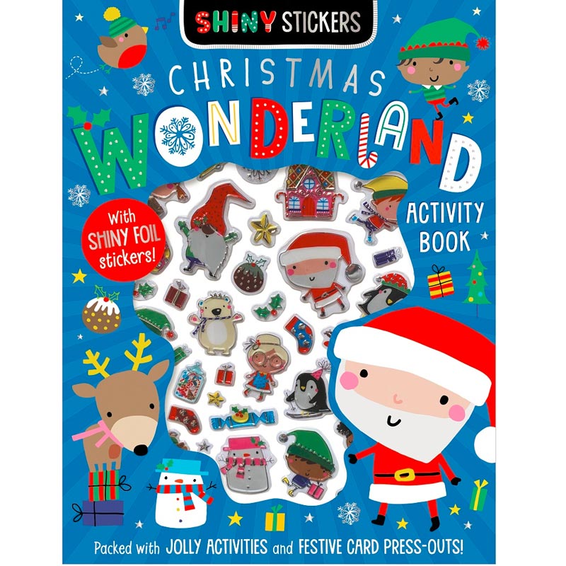 Shiny Stickers Christmas Wonderland Activity Book *CLEARANCE*