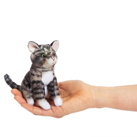 *Folkmanis Mini Tabby Cat Finger Puppet