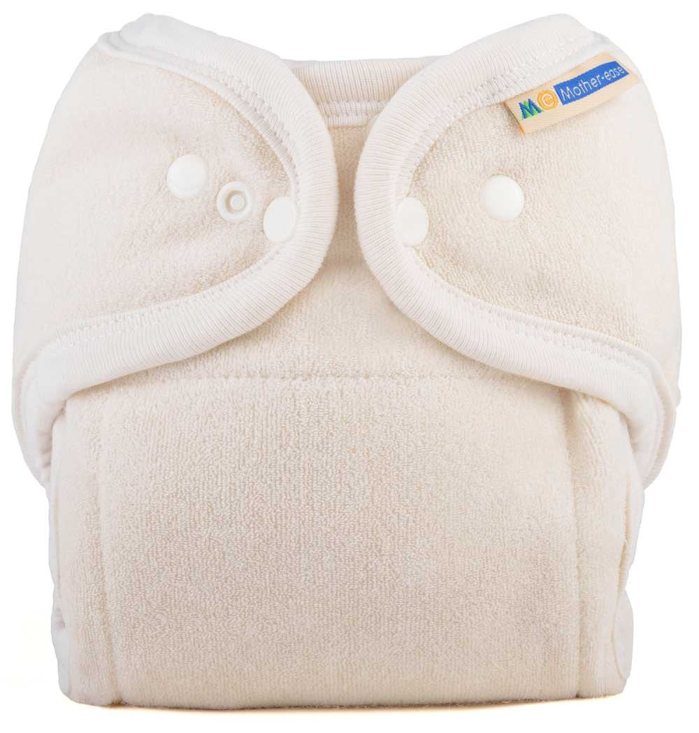 Mother-ease One Size Cotton Fitted Cloth Diaper