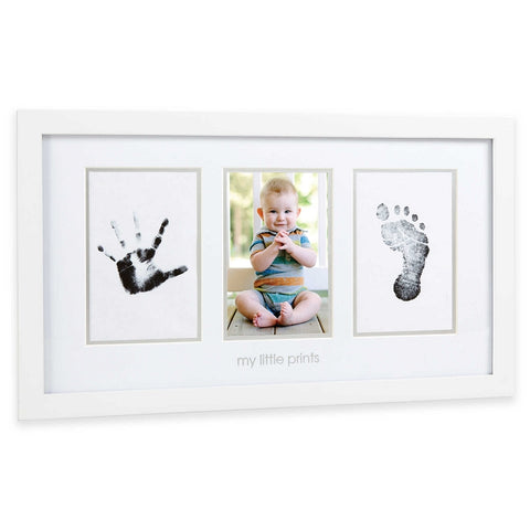 *Pearhead Babyprints My Little Prints Photo Frame - White