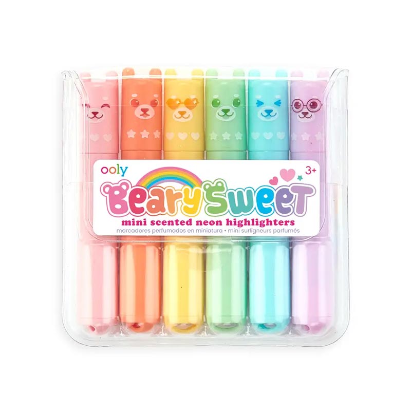 *Ooly Beary Sweet Mini Scented Highlighers