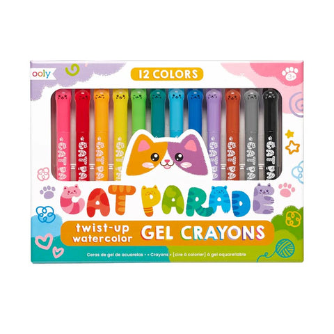 *Ooly Cat Parade Gel Crayons