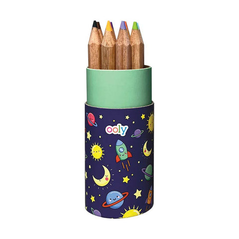 *Ooly Draw 'n Doodle Mini Coloured Pencils & Sharpener Set - 12-Pack