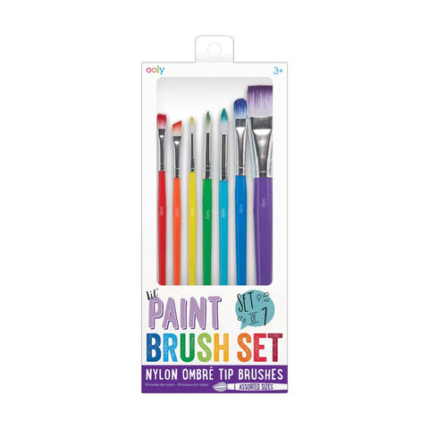 *Ooly Lil' Paint Brush Set - Set of 7