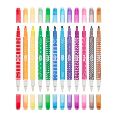 *Ooly Make No Mistake! Eraseable Markers - Set of 12