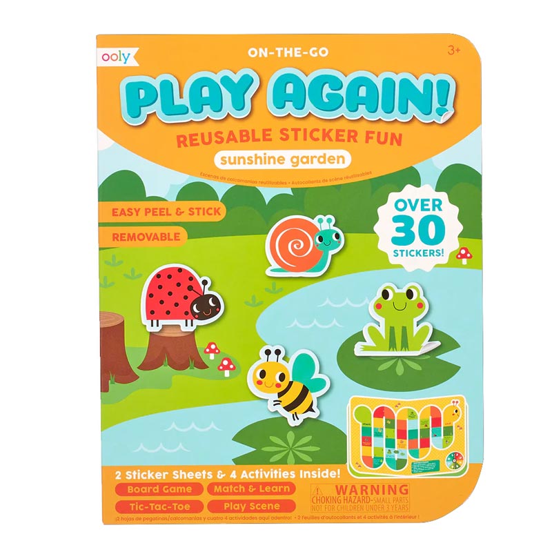 *Ooly Play Again! Mini On-the-Go Activity Kit - Sunshine Garden