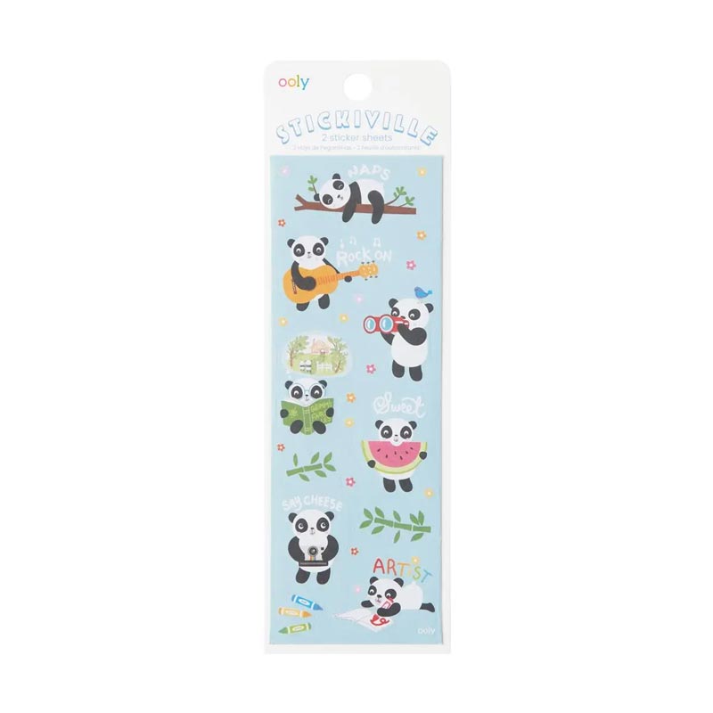 *Ooly Stickiville Stickers - Playful Pandas