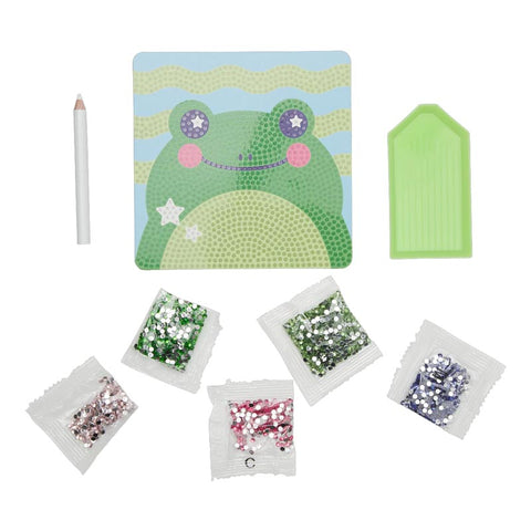 *Ooly Razzle Dazzle DIY Mini Gem Art Kit - Funny Frog