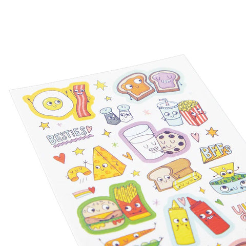 *Ooly Stickiville Stickers - BFF Foods