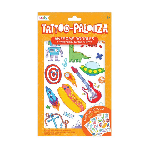 *Ooly Tattoo-Palooza Temporary Tattoos - Awesome Doodles