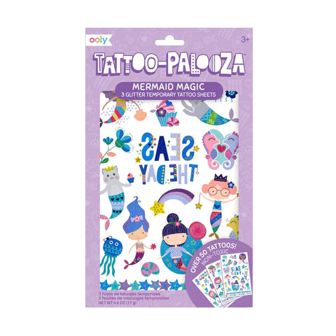 *Ooly Tattoo-Palooza Temporary Tattoos - Mermaid Magic