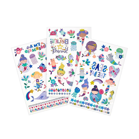 *Ooly Tattoo-Palooza Temporary Tattoos - Mermaid Magic