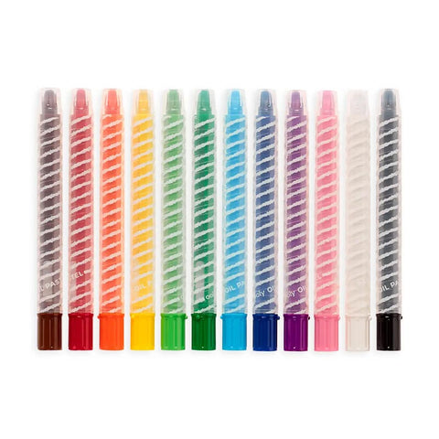 *Ooly Twisty Stix Oil Pastels - Set of 12