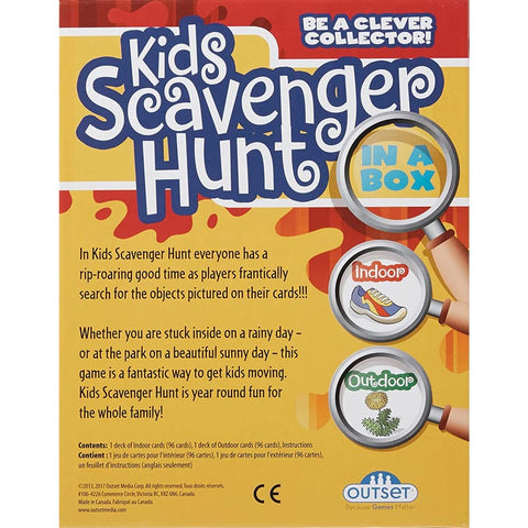 *Outset Kids Scavenger Hunt Game