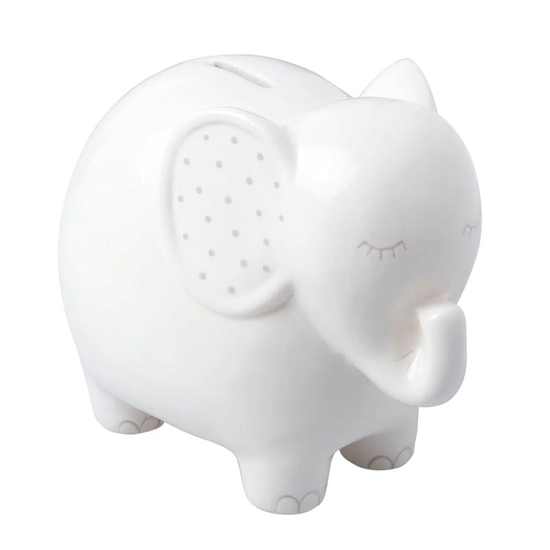 *Pearhead Ceramic Elephant Piggy Bank