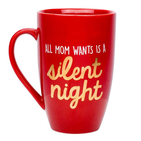 *Pearhead All Mom Wants Is a Silent Night Mug *CLEARANCE*