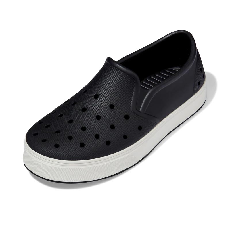 People Footwear Slater Kids - Really Black & Picket White *CLEARANCE*