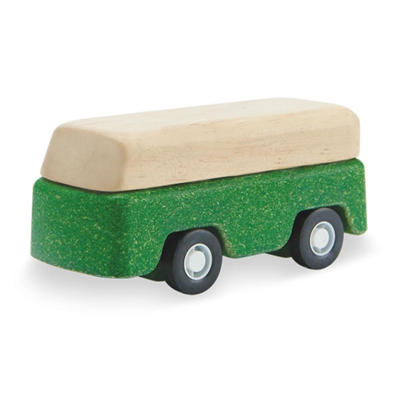 *Plan Toys Green Bus *CLEARANCE*