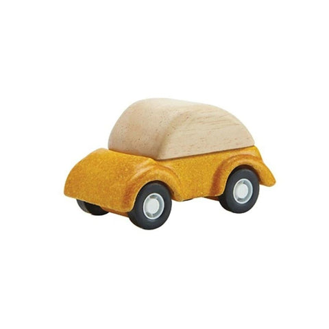 *Plan Toys Yellow Car *CLEARANCE*