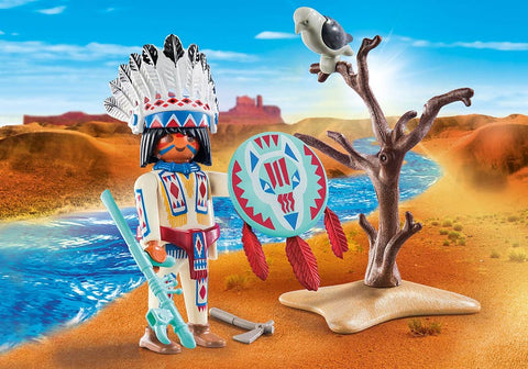 *Playmobil Native American Chief