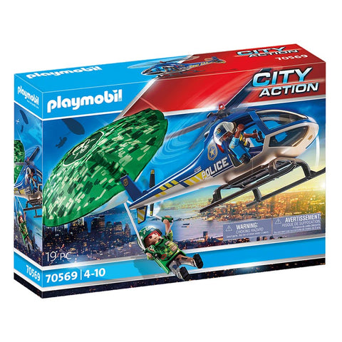 *Playmobil City Action Police Parachute Rescue