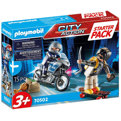 *Playmobil Starter Pack Police Chase