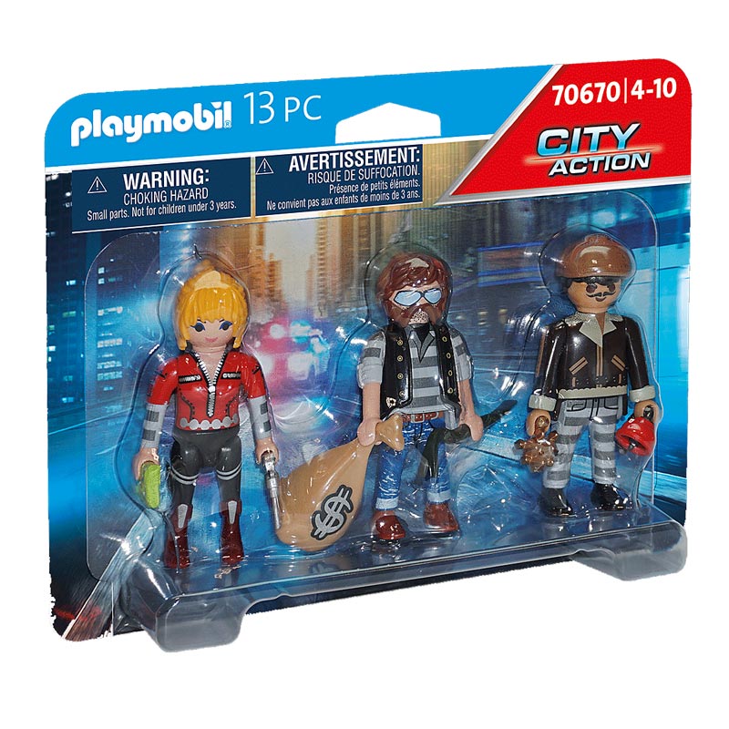 *Playmobil Thief Figure Set