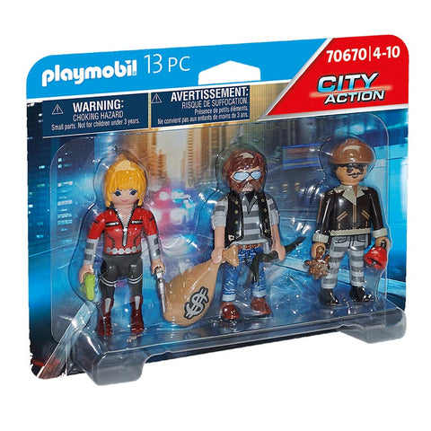 *Playmobil Thief Figure Set