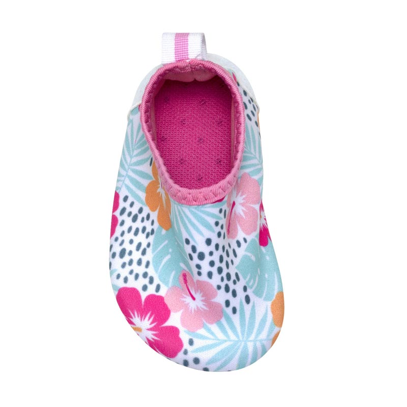 Robeez Aqua Shoes - Tropical Hibiscus