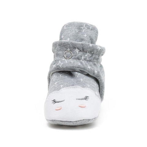 Robeez Snap Booties - Grey Cloud