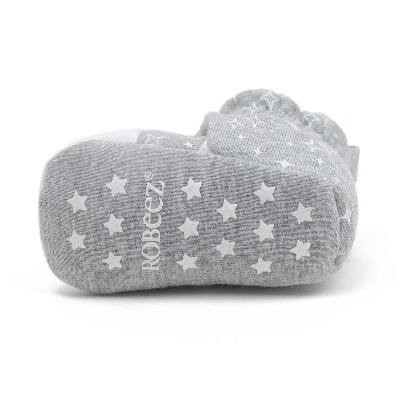 Robeez Snap Booties - Grey Cloud