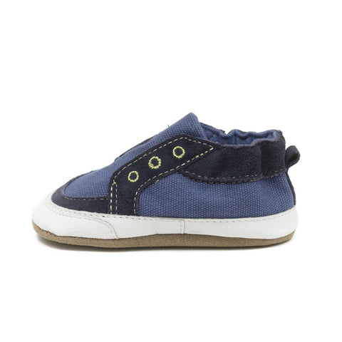 Robeez Stylish Steve Dark Blue Soft Soles