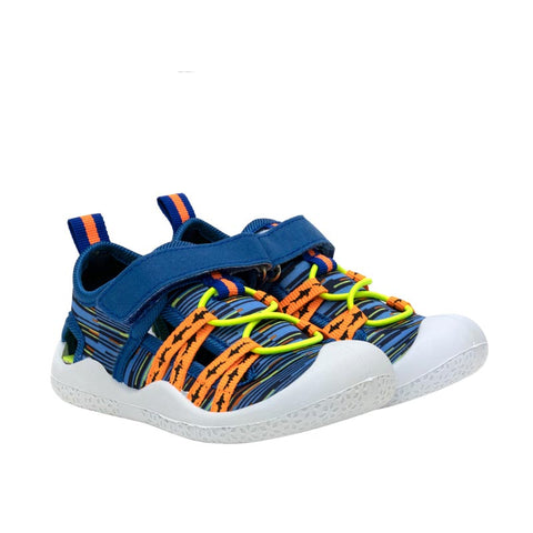 Robeez Water Shoes - Medium Blue Space Dye Sharks