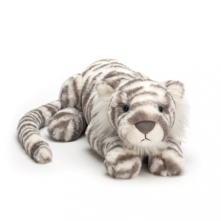 *Jellycat Sacha Snow Tiger Really Big - 30"