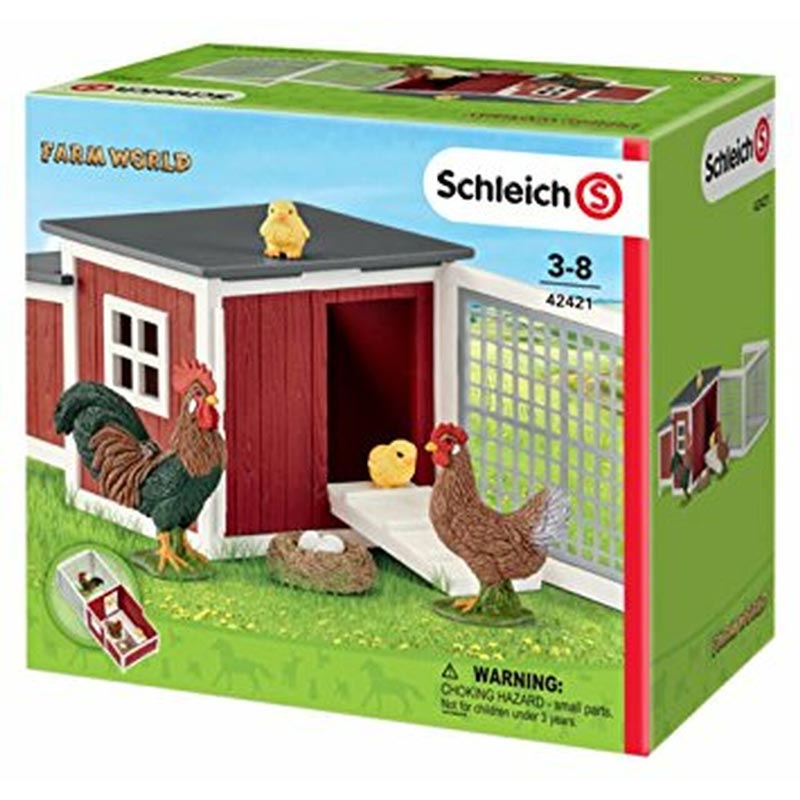 *Schleich Farm World Chicken Coop