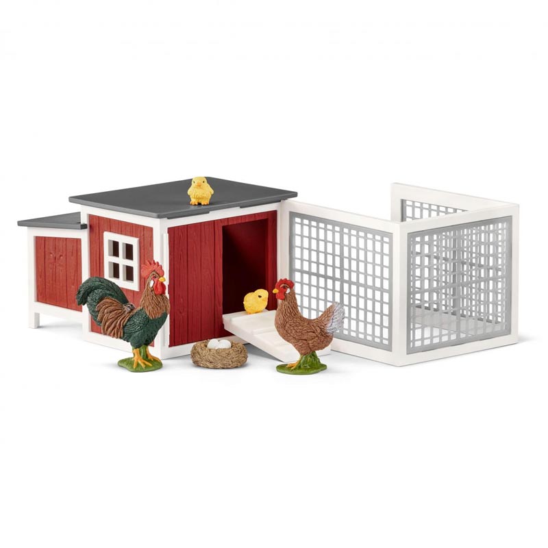 *Schleich Farm World Chicken Coop