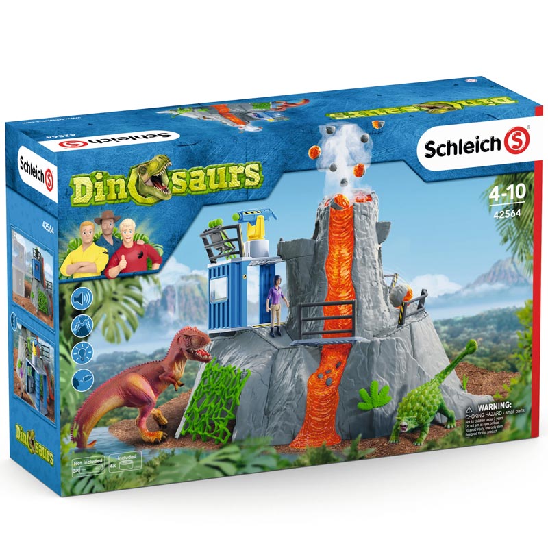 *Schleich Dinosaurs Volcano Expedition Base Camp