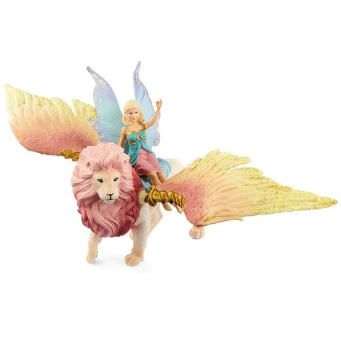 *Schleich Bayala Fairy in Flight on Winged Lion