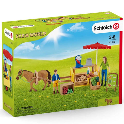 *Schleich Farm World Sunny Day Mobile Farm Stand