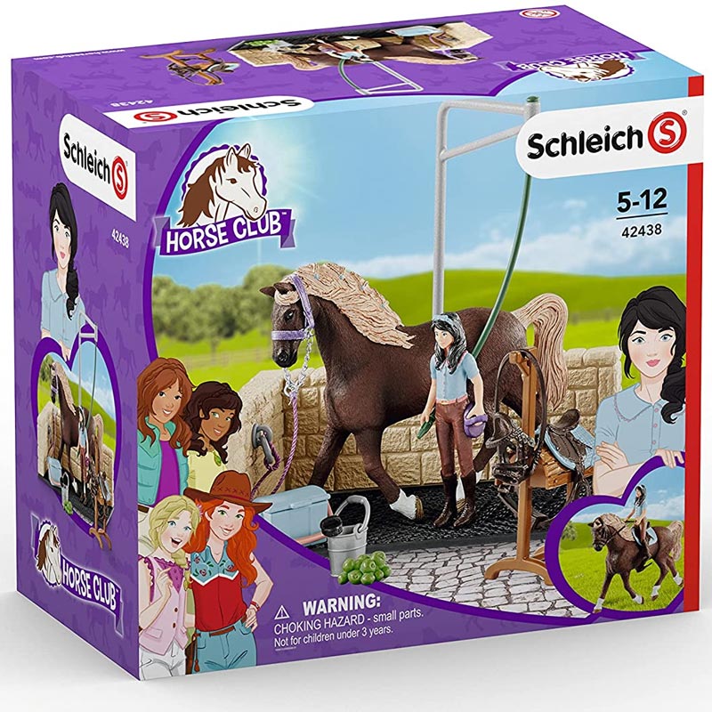 *Schleich Horse Club Washing Area with Horse Club Emily & Luna