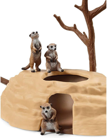 *Schleich Wild Life Meerkat Hangout