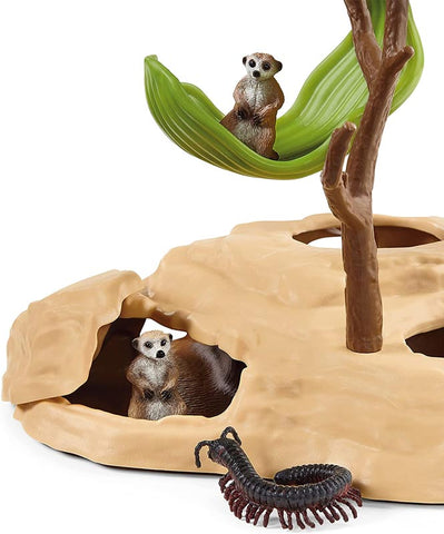 *Schleich Wild Life Meerkat Hangout