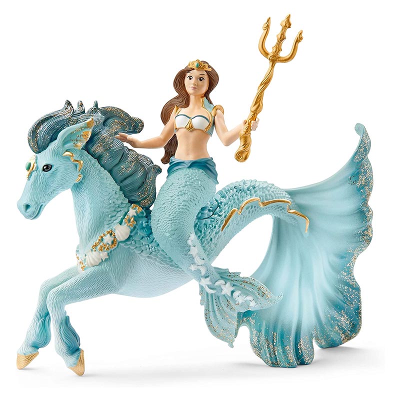 *Schleich Mermaid Eyela on Underwater Horse