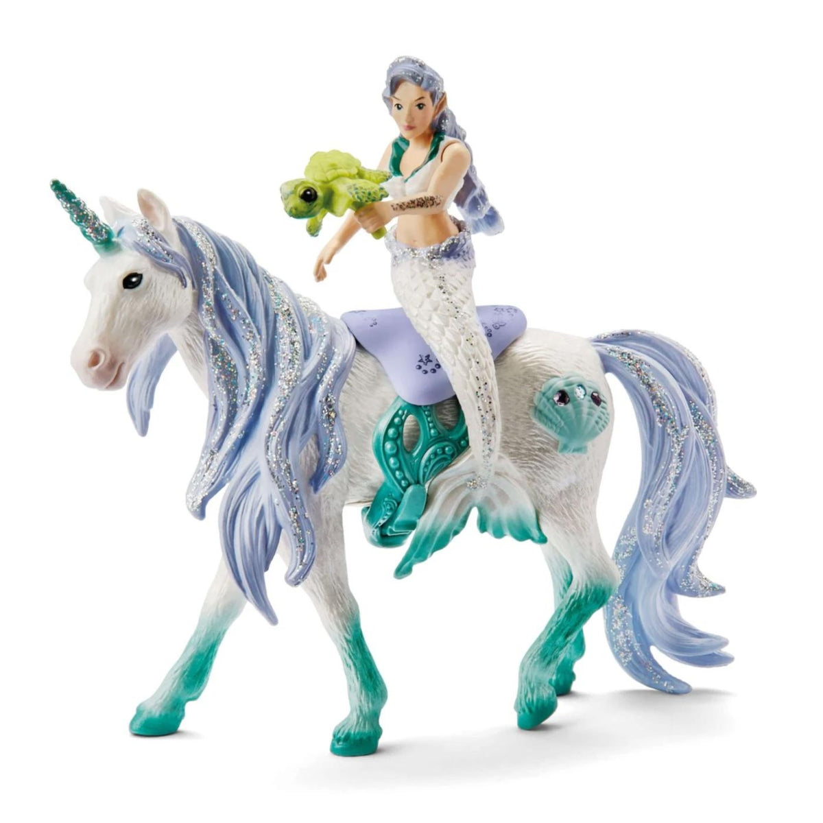 *Schleich Bayala Mermaid Riding on Sea Unicorn