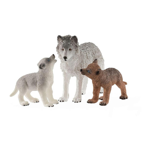 *Schleich Wild Life Mother Wolf with Cubs