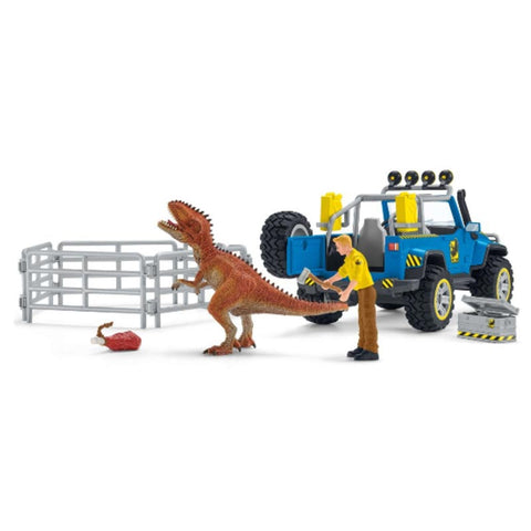 *Schleich Dinosaurs Off-Road Vehicle with Dino Outpost